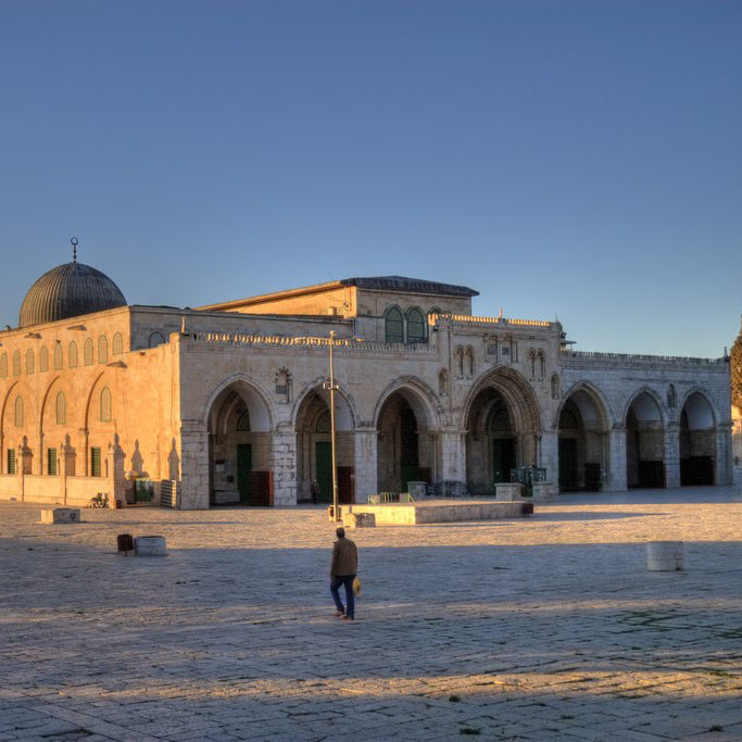 Original AL-AQSA Red Single Prayer Carpet Mat