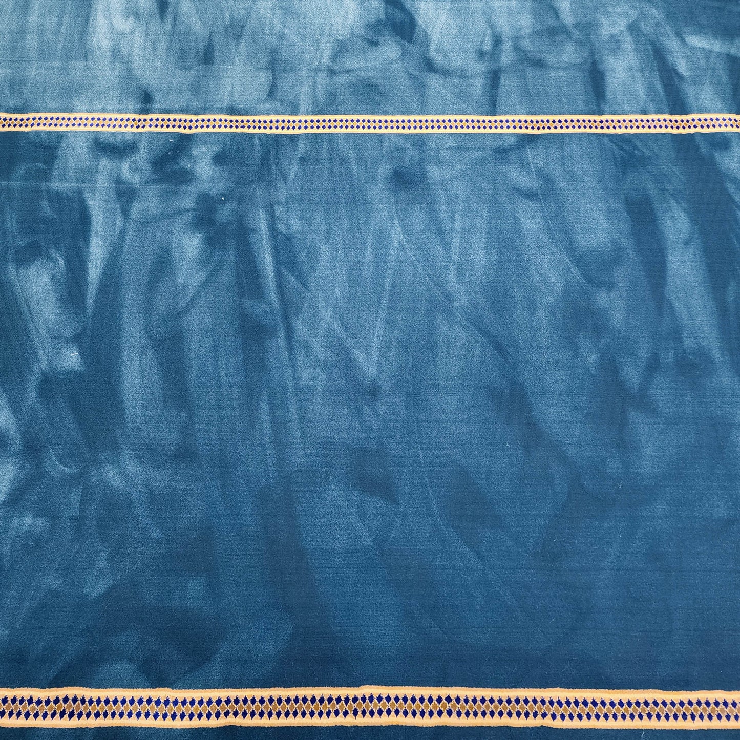 SUFI Sky Blue Slim Border Mosque & Masjid Carpet