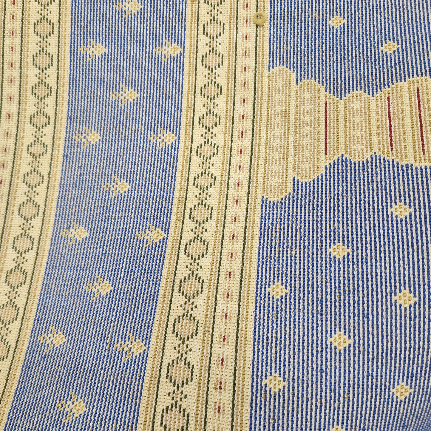 SULTAN Luxury Navy Blue with Gold Mosque & Masjid Carpet