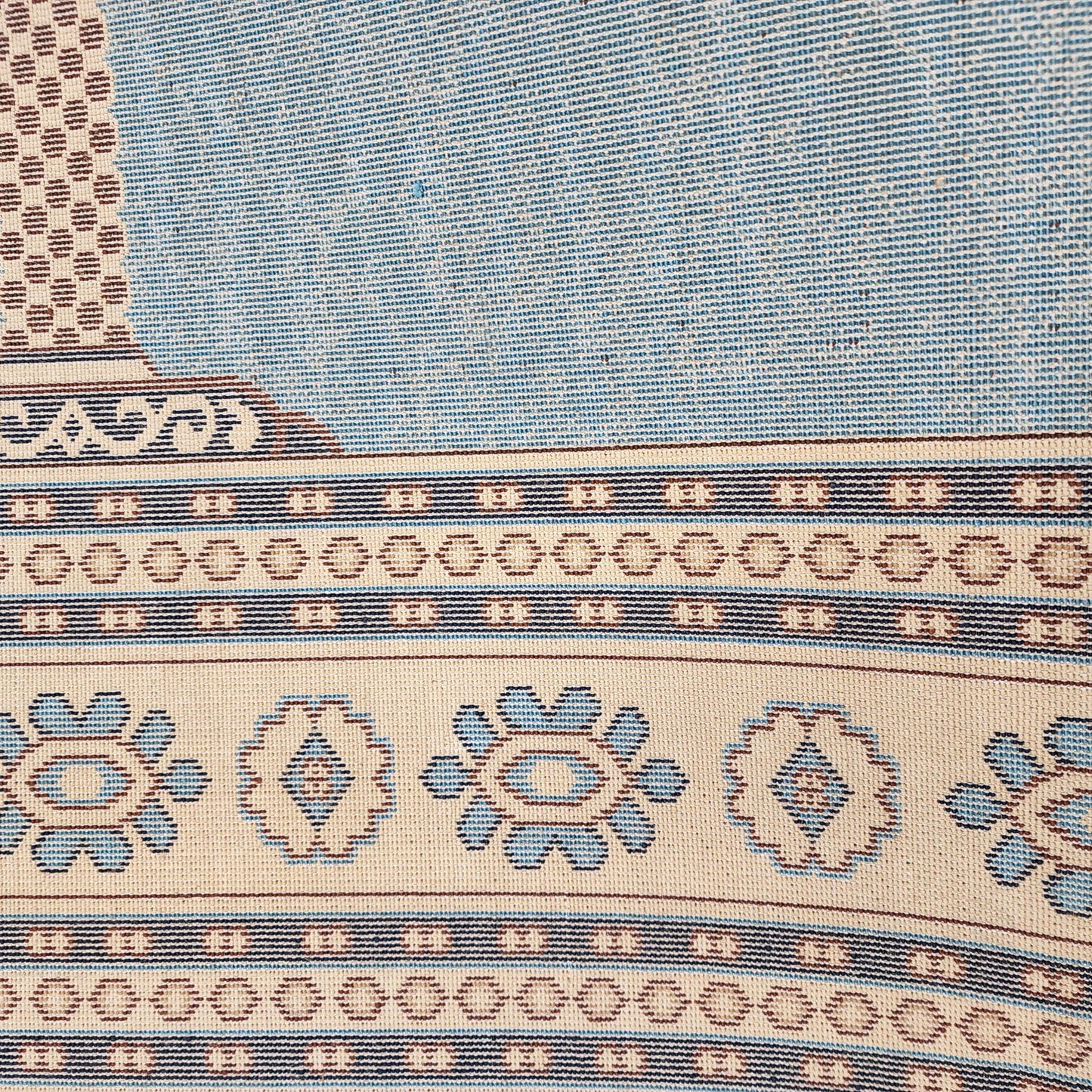 MAYSA Sky Blue Mosque & Masjid Carpet