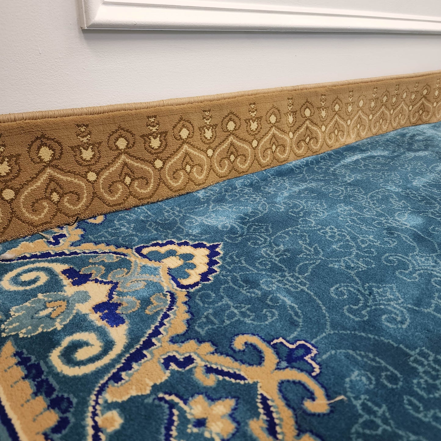 LUXURY BEIGE Carpet Cove Base by feet