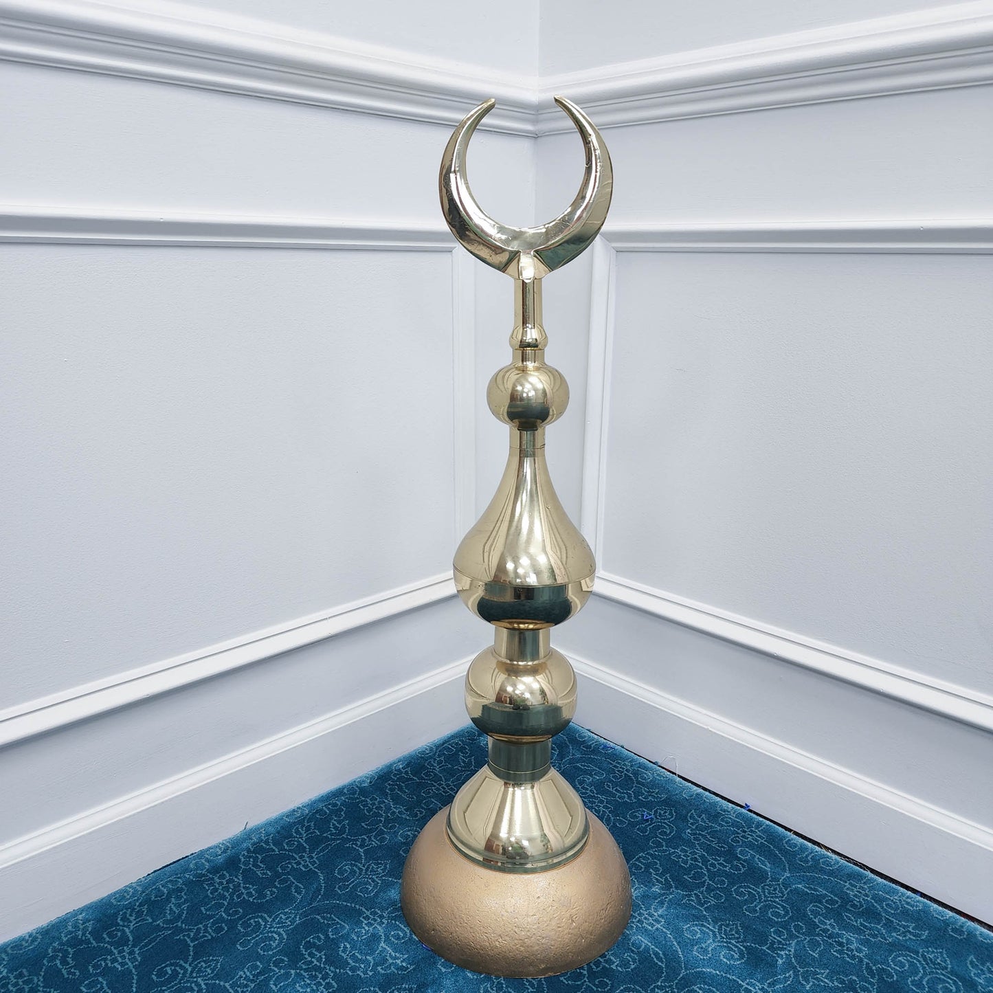 Hilal Alem Finial %100 Brass for Real Mosque Domes