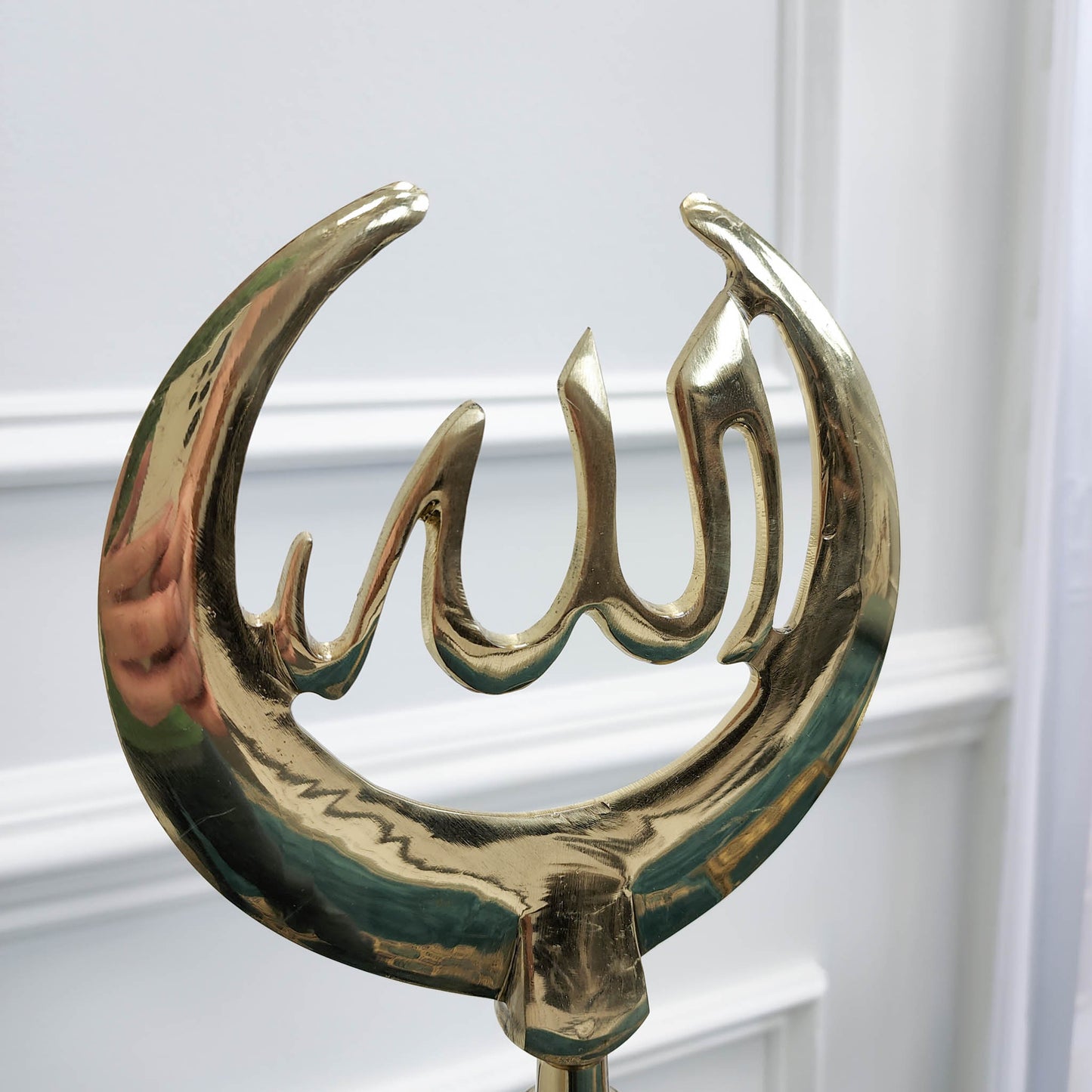 Hilal Alem Finial %100 Brass for Real Mosque Domes